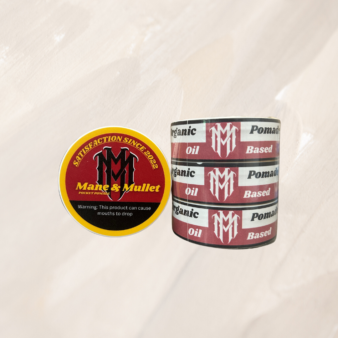 Organic Oil Based Pocket Pomade - Straight Tea Tree